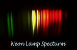 Neon Spectrum through Spectroscope 37K